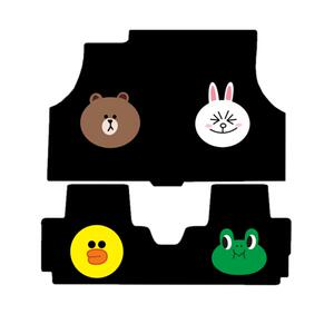 五菱宏光miniev马卡龙脚垫地毯式专用卡通可爱防滑耐磨绒汽车地垫