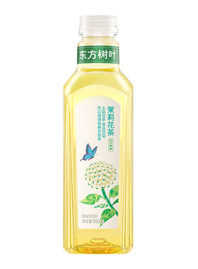 农夫山泉东方树叶900ml大瓶装青柑普洱茉莉花茶乌龙无糖茶饮料