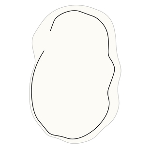 地毯客厅高级简约异形不规则卧室床边家用云朵ins奶油风茶几地垫