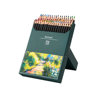 Touchmark彩铅美术生专用油性48色水溶性专业美术动漫彩色铅笔120色涂色套装小学生绘画素描儿童画画彩笔画笔