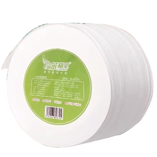 笨精灵大盘卷纸600g12卷整箱卫生纸酒店商用电影院厕纸大卷纸巾