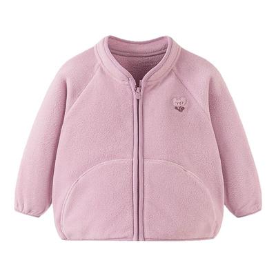 迷你巴拉巴拉春女童摇粒绒外套秋