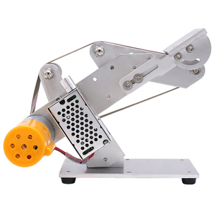 微型砂带机调速多功能调角度小型磨刀器开刃定角打磨迷你抛光台式