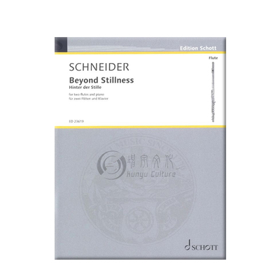 施耐德沉默背后2支长笛与钢琴