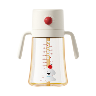 小土豆奶瓶2岁以上喝奶大龄宝宝直饮奶瓶一岁3岁直饮杯PPSU吸管杯