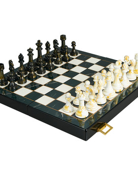 国际象棋便携加重棋子礼盒套装
