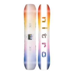 NITRO尼卓雪板OPTISYM彩虹板单板滑雪板全能公园滑雪单板25女款