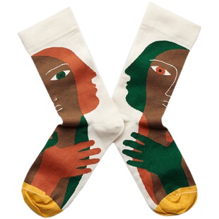 1件8折3件6折丨法国正品Bonne Maison中筒棉堆堆船棉袜子春夏潮女