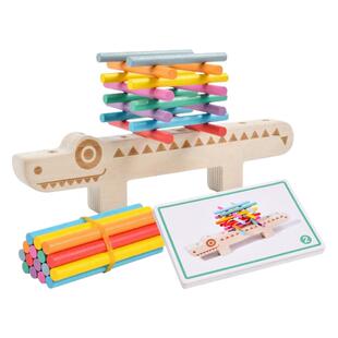 springbuds早教趣味排序木制儿童蒙氏精细动作训练颜色配对玩具