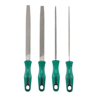 世达锉刀金属打磨工具高硬度三角半圆平板挫刀木工专用钳工钢锉子