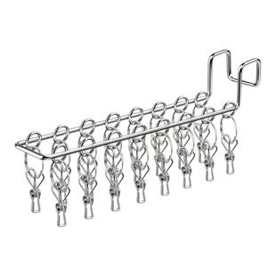 阳台防盗网晒袜子架凉内裤多夹子晾晒神器衣架防盗窗栏杆挂钩架子