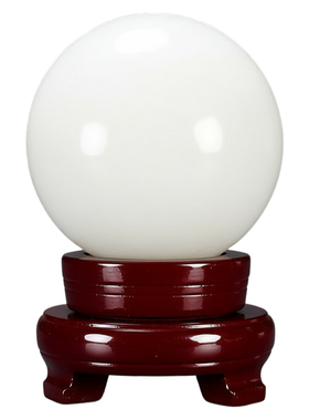 大理石风水球时来运转招聚财摆件