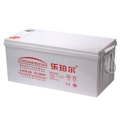 乐珀尔蓄电池6GFM20012V200AH消防照明UPS电源配套机房EPS