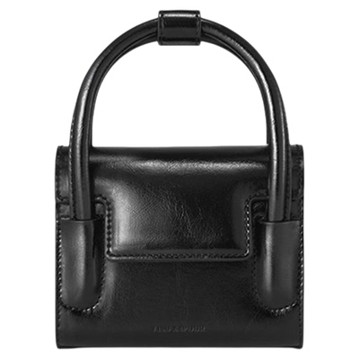 女士新款简约好看皮质手提包