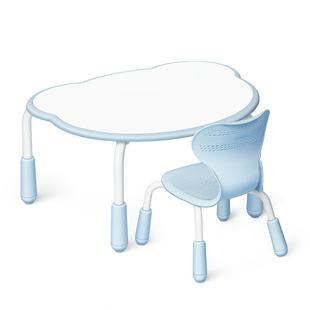 育才儿童游戏桌花生桌宝宝幼儿早教学习桌子玩具小熊桌可升降书桌