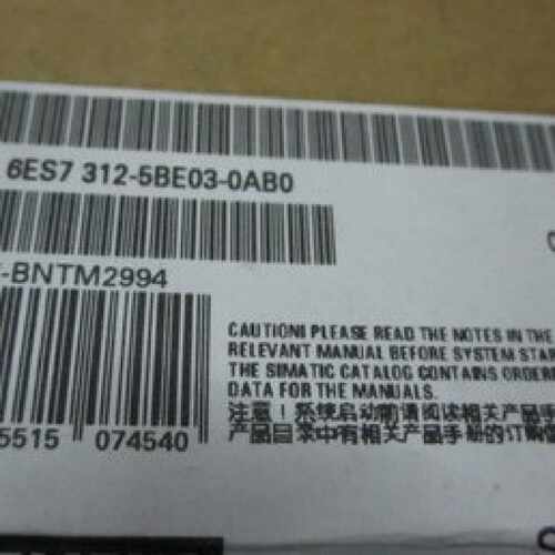 议价6ES7312-5BE03-0AB0西门子S7-300CPU312C模块6ES7 312-5BE03-
