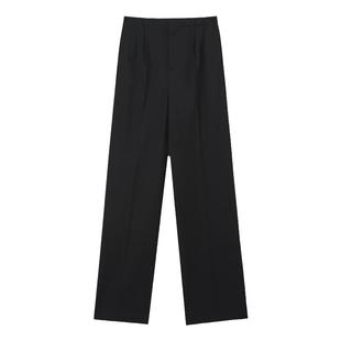 ART CHARACTER/艺符精仿羊毛西装裤女直筒裤秋冬季裤子显瘦长裤