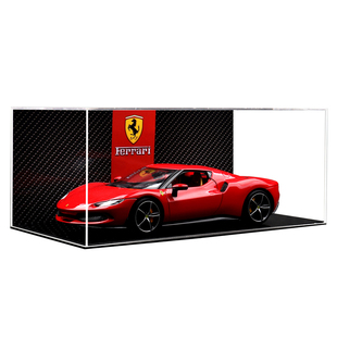 比美高1:18法拉利296GTB F80合金跑车模型仿真汽车模型收藏版摆件