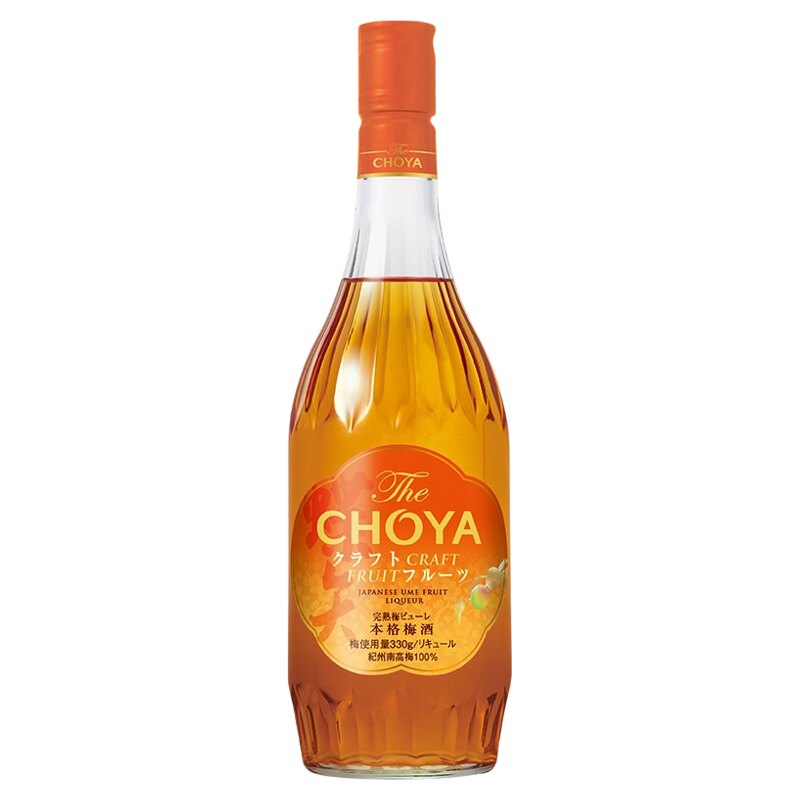 choya日本进口蝶矢本格梅酒700ml