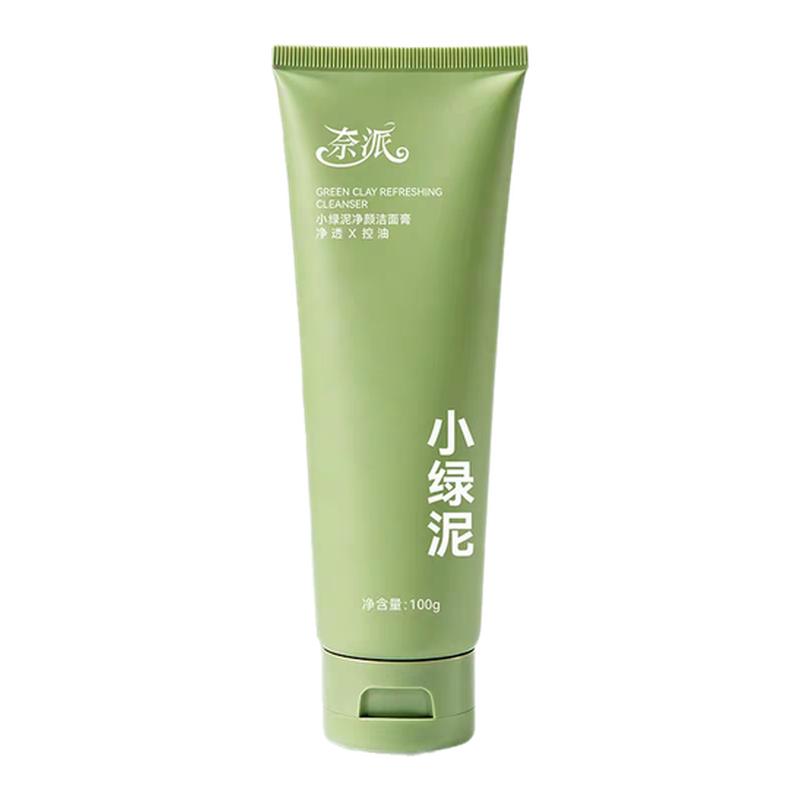 小绿泥深洁毛孔控油去黑头洁面膏