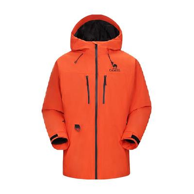 骆驼冲锋衣抓绒加厚户外防水男女