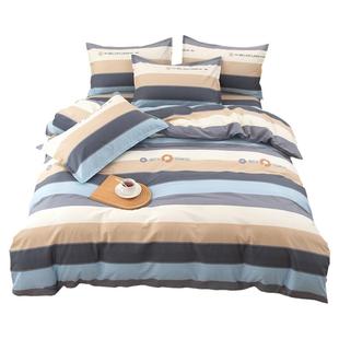 纯棉被套单件单人磨毛被罩冬季150x200x230全棉180cmx220cm褥子套