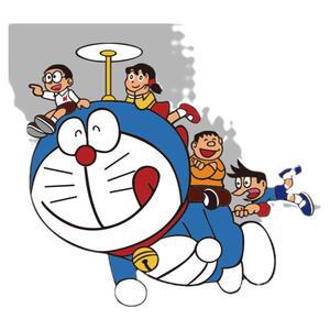 哆啦a梦机器猫贴纸儿童房间墙面装饰布置床头件亚克力3d立体壁画