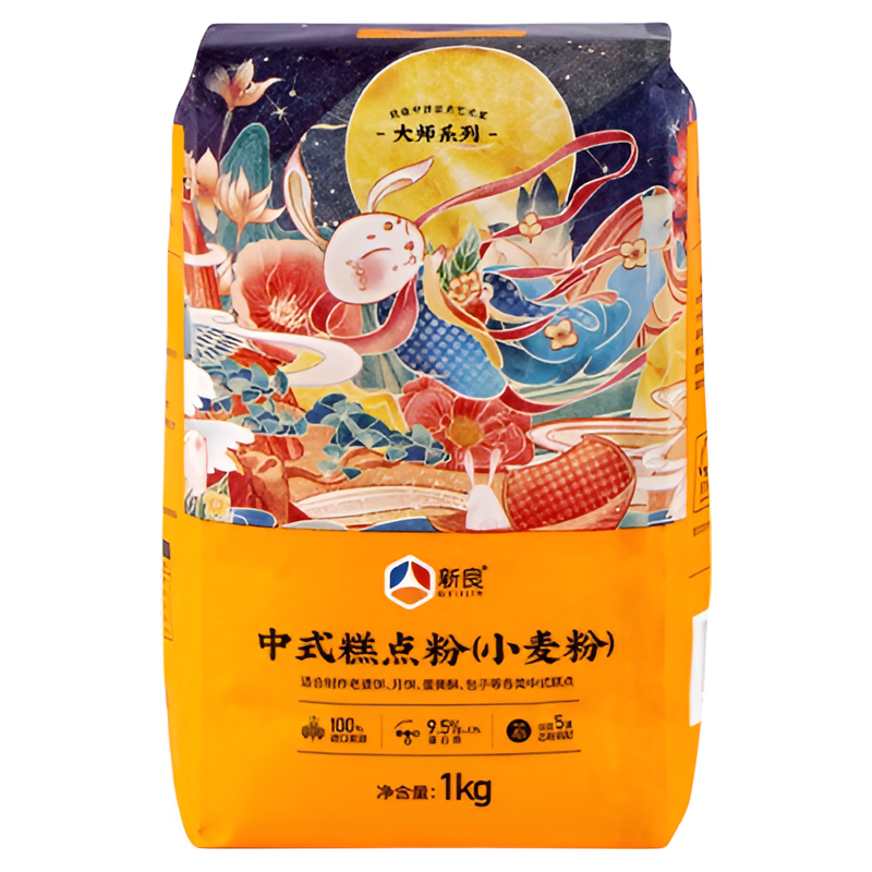 新良大师中式糕点粉1kg蛋黄酥