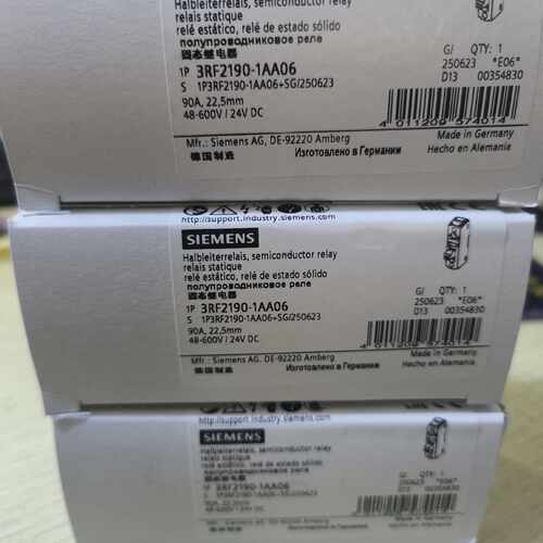 议价3RF2190-1AA06西门子半导体继电器全新原装正品现货