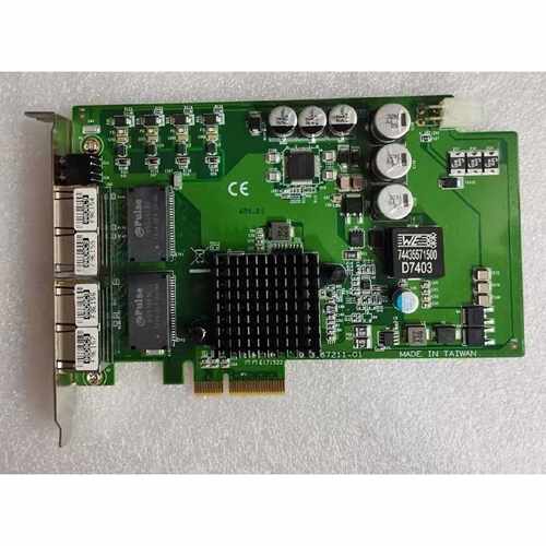 询价-研华4口视觉图像采集卡POE网卡PCIE1672EPC