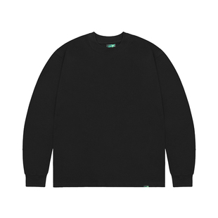 ChillHigh C270L美式重磅圆领基础纯色宽松Classic Fit休闲长袖T