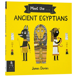 Meet The Ancient Egyptians认识古埃及人/古罗马人（单册可拍）青少年读物儿童故事绘本科普历史文化英文原版图书James Davies