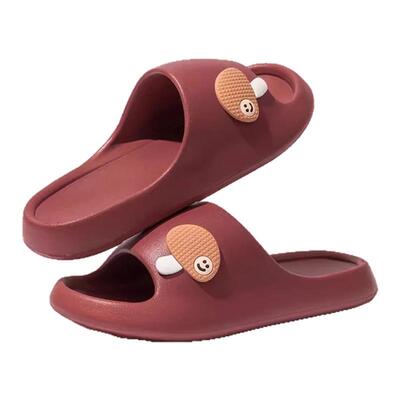 卡通买1送1拖鞋女士夏季