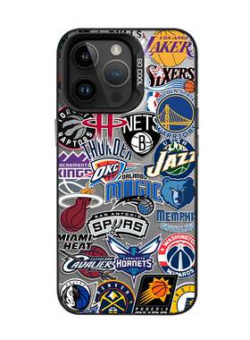 NBA篮球队标手机壳适用vivo系列