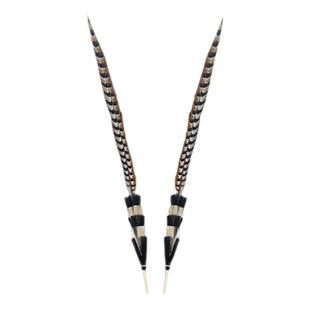 翎子舞蹈道具红玉丹心头饰翎羽京剧戏曲翎羽毛古典舞表演跳舞专用