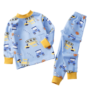 儿童保暖内衣套装加绒男童女童加厚秋衣秋裤中小童宝宝保暖衣秋冬