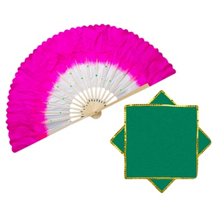 中国舞蹈协会考级十级花鼓舞韵扇子七级俏兰花手绢跳舞专用道具