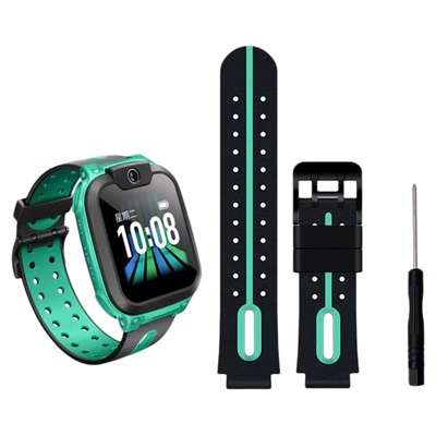 适用小天才儿童电话手表表带Q1A/D2/Q2A硅胶w1923ac/w2223bc通用