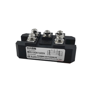 三相整流桥MDS100A800V1600V2000V二极管模块MDS100-16变频器功率
