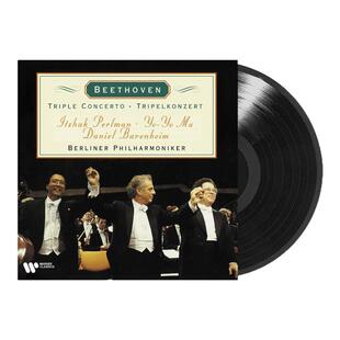 德版进口帕尔曼 马友友 巴伦博伊姆 爱乐乐团 贝多芬协奏曲LP黑胶