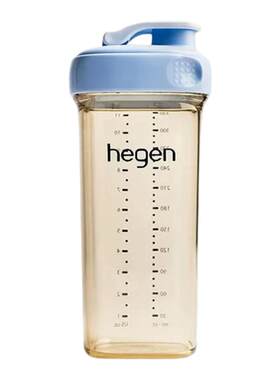 Hegen喝水杯新加坡 原装正品 儿童宽口径PPSU亲子喝水杯奶瓶330ml