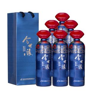 今世缘鸿运当头42度1000ml*6瓶整箱大容量浓香型白酒自饮口粮酒
