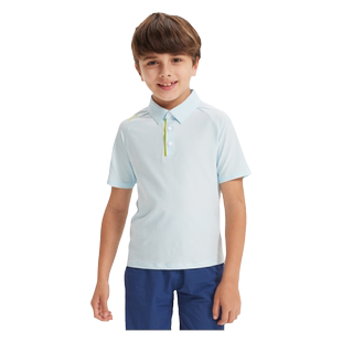 儿童运动Polo衫短袖夏季男女童薄款休闲速干透气T恤