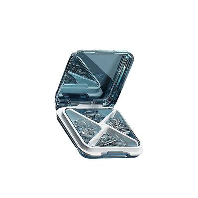 Westwood透明药盒便携式迷你随身小一日三餐药品药片分装分药盒