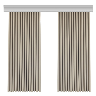 窗帘免打孔安装2026新款儿童房卧室伸缩杆一整套飘窗帘小窗户遮光