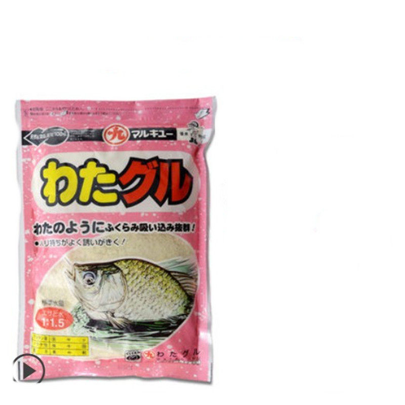 丸粉鲫九竞技黑坑鲫鱼状态饵料添加剂 1245正品250克日本进口饵料