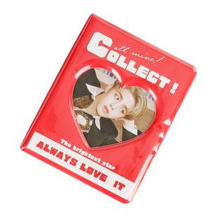 封面定制3寸456寸相册镂空相册照片追星女孩专辑小卡满天星收纳册