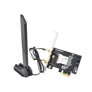 gxlinkstar AX210/AX200/BE200台式PCI-E无线网卡Intel电竞千兆三频WiFi6E/WiFi7蓝牙5.4高速WiFi接收器