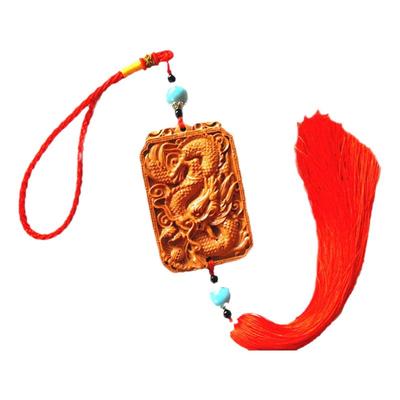 青龙祥龙生肖龙挂件桃木工艺品