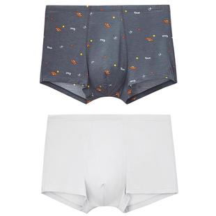 爱慕儿童三阶青春裤少男大童新年生肖马内裤平角裤抗菌莫代尔秋冬